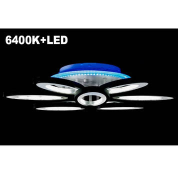 Люстра свілтодіодна 16733/6+3BK LED 3 color dimmer
