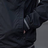 Чоловіча куртка (вітрівка) темно-синього кольору., фото 4