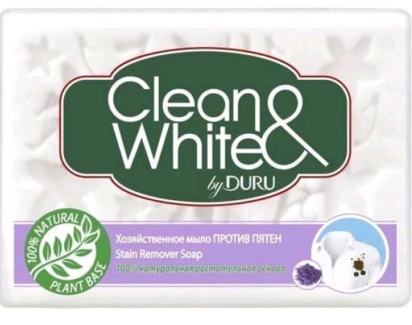 Duru Clean & White мило господарське проти плям 125 г, ціна 18.57 грн ...