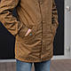 Чоловіча куртка (вітрівка), коричневого кольору. - фото 5 - id-p1170152281