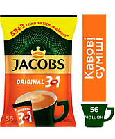 Кавовий напій Jacobs 3 in 1 Original 56 x 12 г