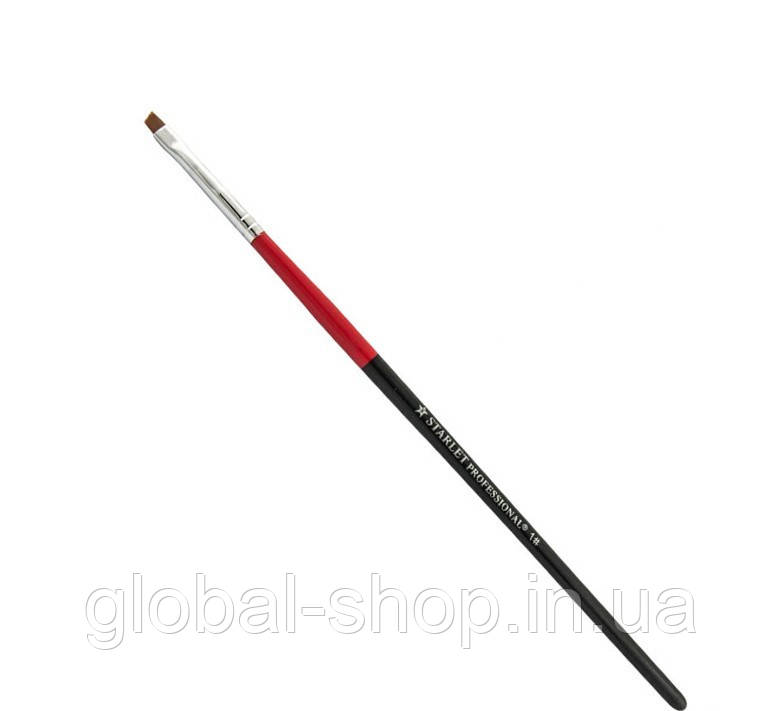 КІСТ ДЛЯ ГЕЛЯ STARLET PROFESSIONAL No 1, СКОШЕННА, СКІСНИЙ ВОРС