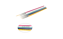 Набір пензлів для малювання Starle Professional, 5 шт.