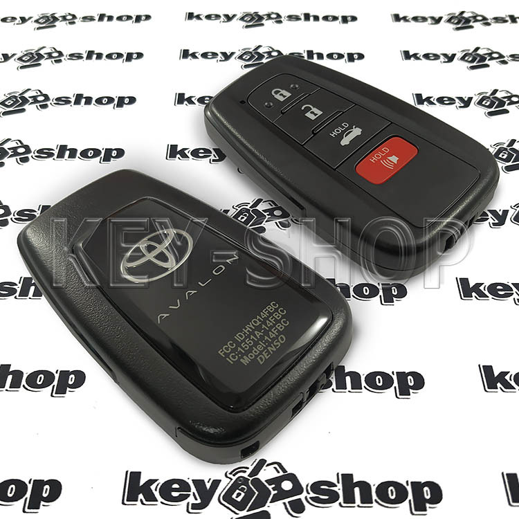 Оригинальный смарт ключ для Toyota Avalon (Тойота Авалон) 3 + 1 кнопка, ID8A, HYQ14FBC, 315MHz - фото 2 - id-p1170201813