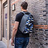 Рюкзак для ноутбука XD Design Bobby Compact 14" проти крадіжок Камуфляж Синій (P705.655), фото 4