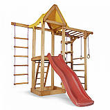 Дитяча гірка і ігровий комплекс Бебик-21 з рукоходом і гіркою, фото 3