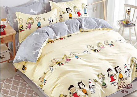 Комплект постільної білизни підлітковий Viluta сатин, фото 1