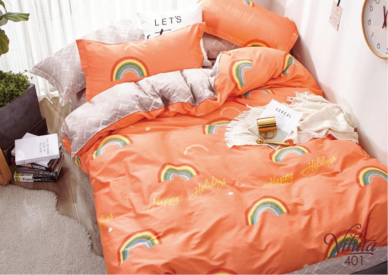 Комплект постільної білизни підлітковий Viluta сатин