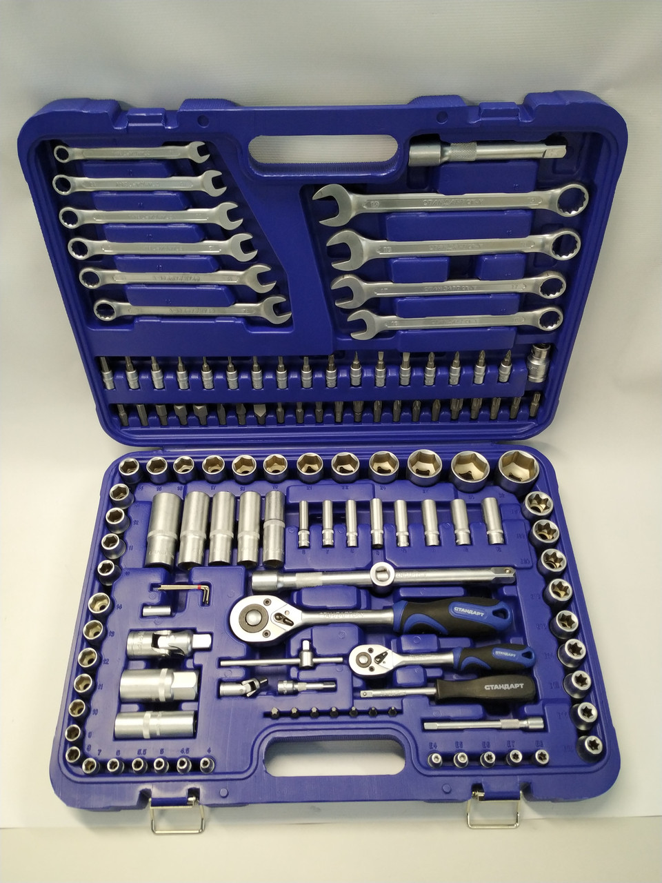 Універсальний набір інструменту 130ед, подарунок папі СТАНДАРТ ST-0130 (для автомобіля)