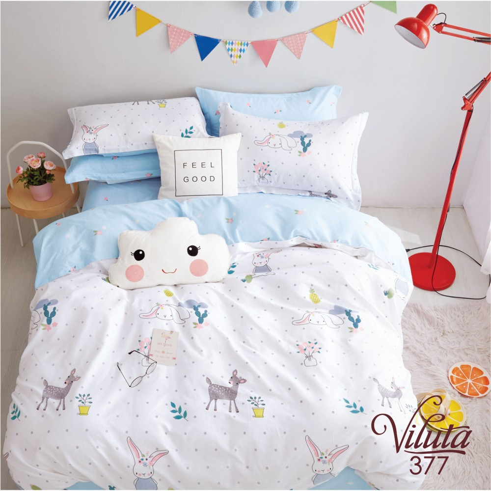 Комплект постільної білизни для немовлят Viluta Сатин Твіл на гумці