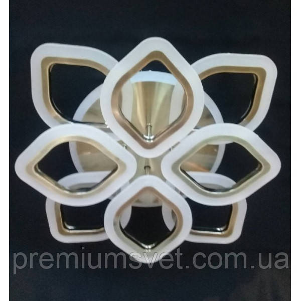 Люстра при стелажна A 3002/4+4 BR LED 3color dimmer, фото 1