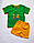 Летний комплект для мальчика футболка 1,2 года, фото 10
