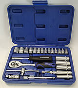 Набір інструменту 1/4" 26 од. СТАНДАРТ ST-1426 (автоінструмент, у валізі, для автомобіля)