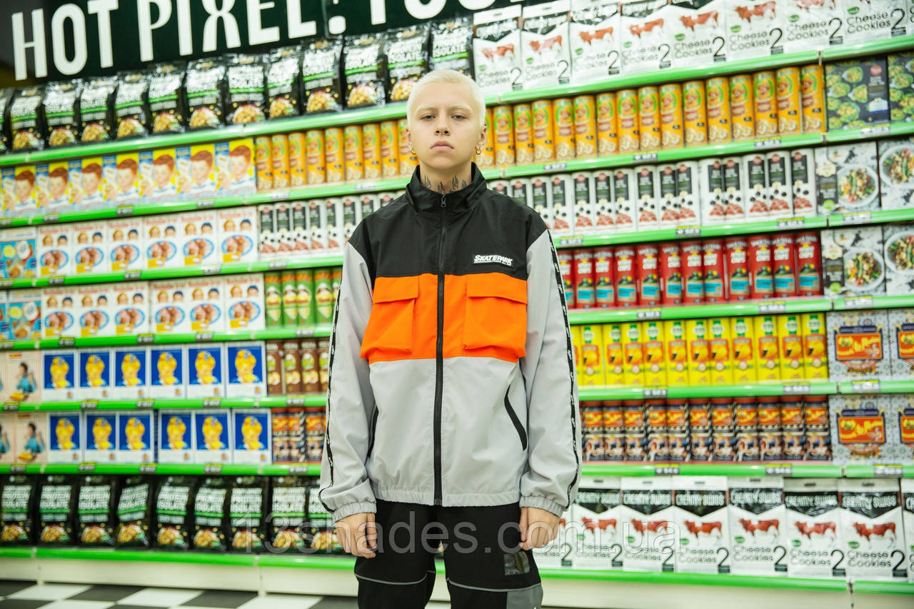 Куртка чоловіча хайпова унісекс Skatepark Скайпарк Київ, фото 1