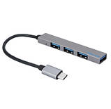 Usb разветвитель Type-C,хаб на 4 порта 3.0, фото 2