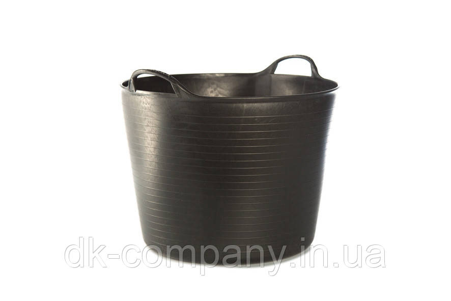 Корзина-кошик пластик Іспанія №42 чорна, фото 1