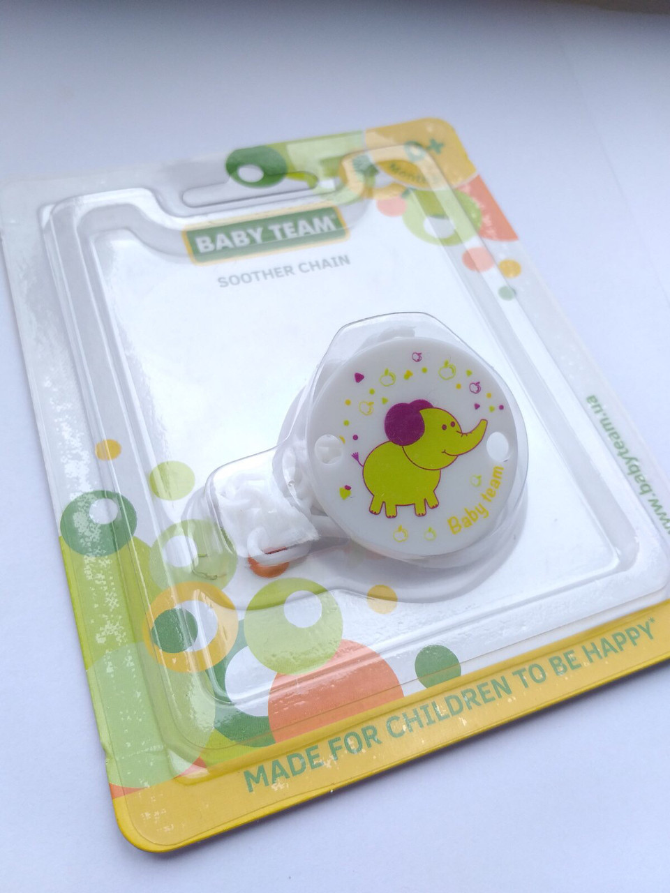 Ланцюжок для пустушки BabyTeam