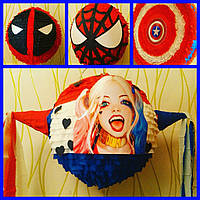 Піньята — Харлі Квінн harley або інші СуперГерої.  Є розміри.