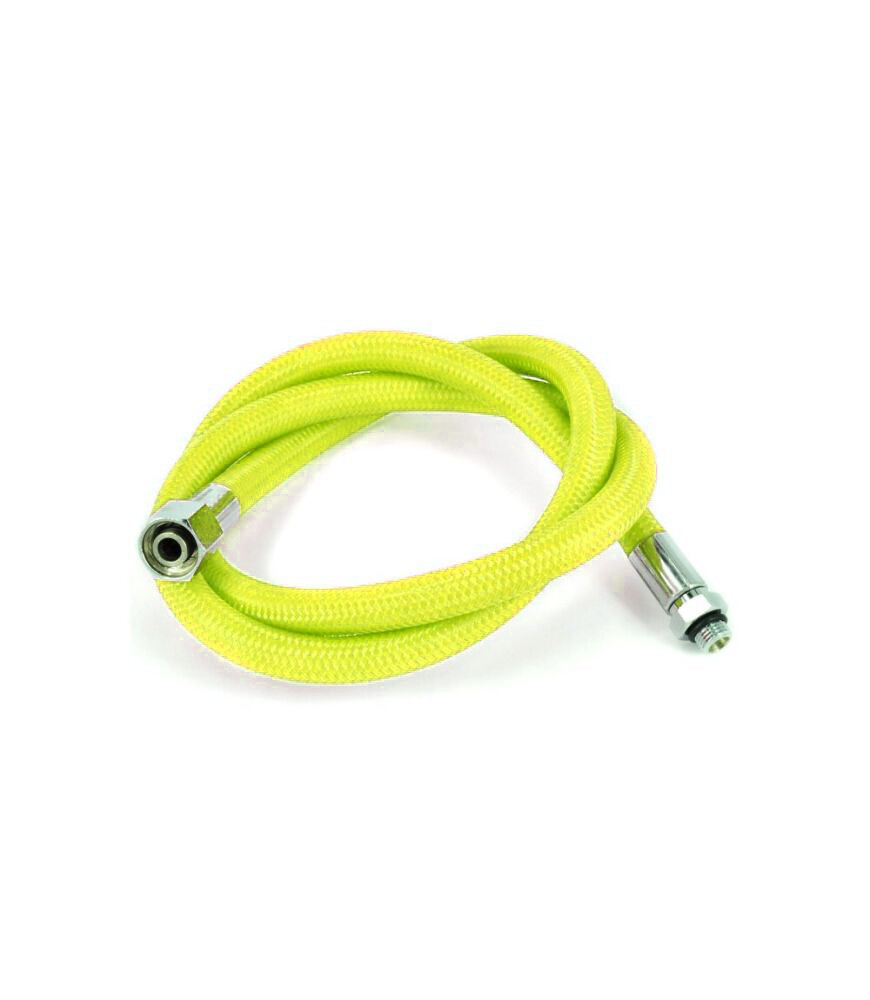 Шланг для регулятора гнучкий, Miflex LP 56 cm 3/8'' UNF, жовтий