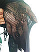 Еротичний боді-комбінезон жіночий Кетсьюїт відвертий відкритий еротична жіноча білизна сітка S/L, фото 6