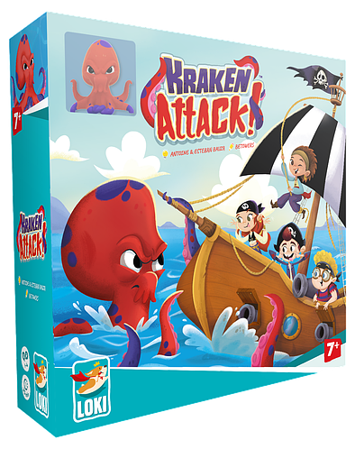 Kraken Attack, Атака Кракена. настольная игра, англ, цена 987 грн ...