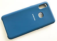 Чехол Epik Silicone Cover Case для Samsung Galaxy A10s (2019) A107 Blue