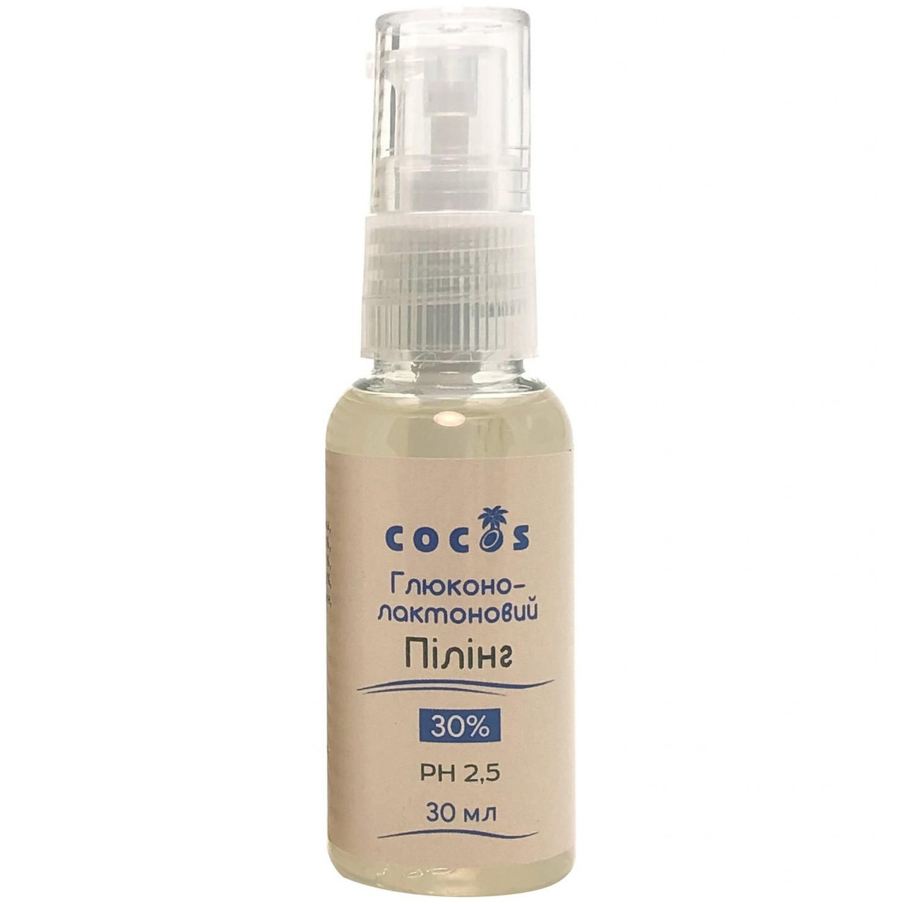 Пілінг Cocos 30% глюконо-лактоновий 2,5 pH 30 мл