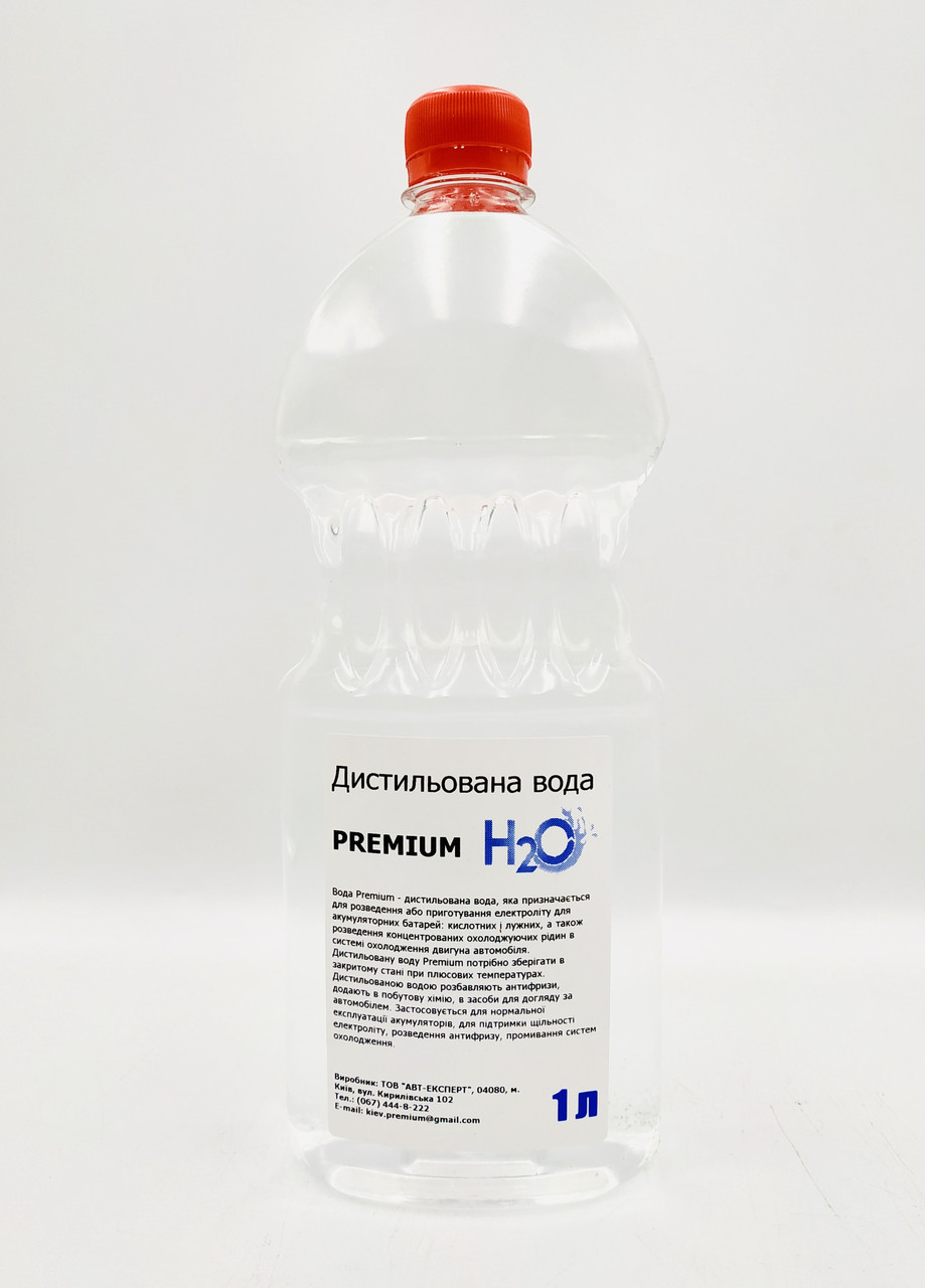 Дистильована вода 1 л