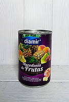 Консерва фруктовий коктейль в сиропі Diamir Macedonia de Frutas 420г/240г (Іспанія)