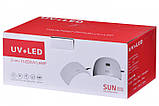 Настільна UV LED лампа SUN 9S 24W для манікюру і педикюру (для нігтів),сушіння гель-лаку, фото 9