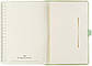 Блокнот Faber-Castell Notebook A5 Mint Green, картонна обкладинка м'ятна на резинці, клітинка 194 сторінки, 10020501, фото 5