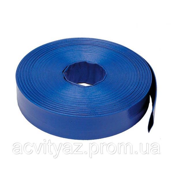 Гибкий шланг Layflat Sun-Flow, SF-10 BLUE 4”(103 мм), бесхлорный