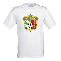 Мужская футболка с принтом футбольного клуба «Ворскла» L, Белый Push IT