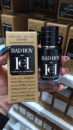 Духи Carolina Herrera Bad Boy 60 ml Парфюм Каролина Эррера Бед Бой ЛЮКС ...