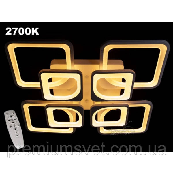 Люстра пристебна 8060/4+4BK dimmer