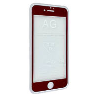 Защитное стекло DK Full Cover matt для Apple iPhone 7 Plus / 8 Plus (red)
