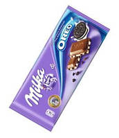 Шоколад Milka зі шматочками печива Oreo 100 г