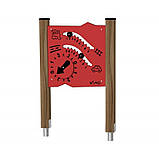 Ігровий дитячий елемент "Логічне завдання-2" на майданчик, фото 6