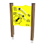 Ігровий дитячий елемент "Логічне завдання-2" на майданчик, фото 2