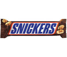 Батончик Snickers з арахісом у молочному шоколаді 50 г