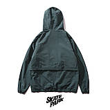 Жіноча куртка вітровка хайповая унісекс Skatepark Скайтпарк Київ, фото 2