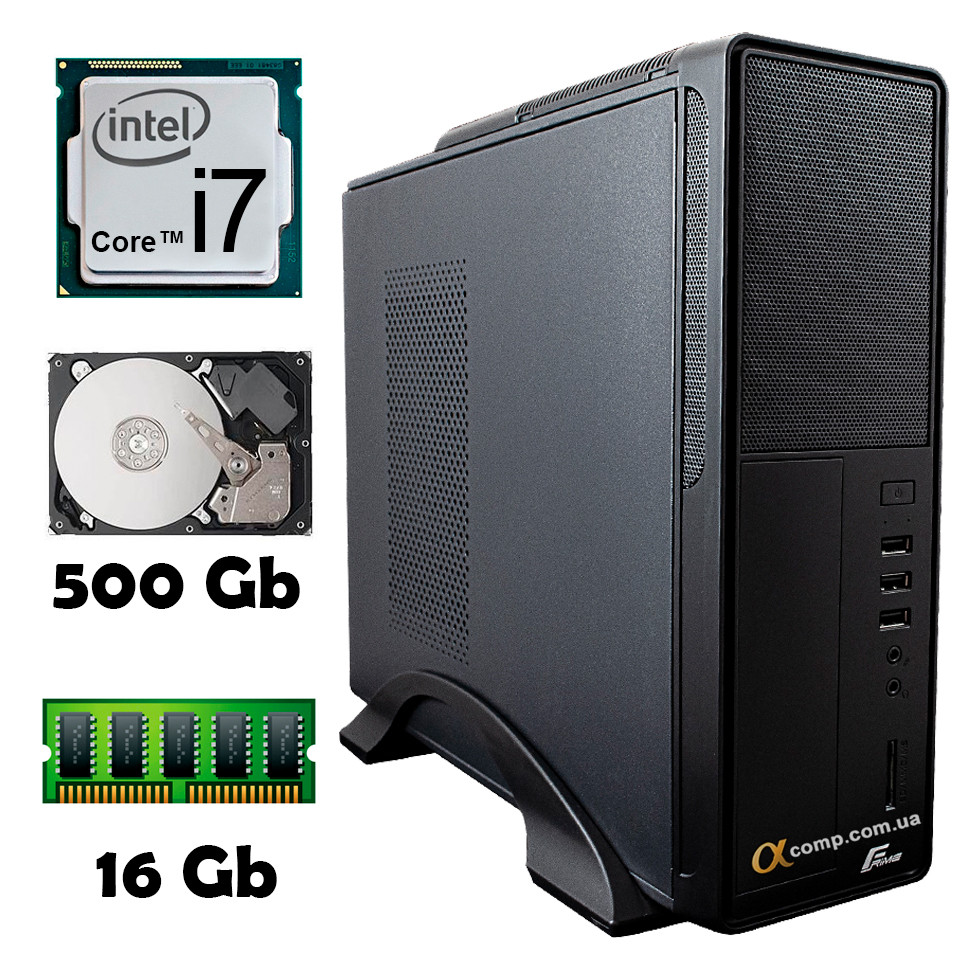 Комп'ютер AlphaPC P620 (i7-6700/16Gb/500Gb) desktop renew