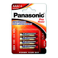 Батарейка PANASONIC LR03 AAA Pro Power blist 4