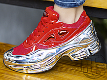 Жіночі кросівки Adidas Raf Simons Ozweego Red/Silver Metallic EE7948, фото 6