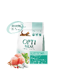 Корм Optimeal Kitten Chicken (Оптіміл для кошенят з куркою), 700г.