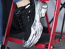 Жіночі кросівки Adidas Raf Simons Ozweego Black/Silver Metallic EE7944, фото 6