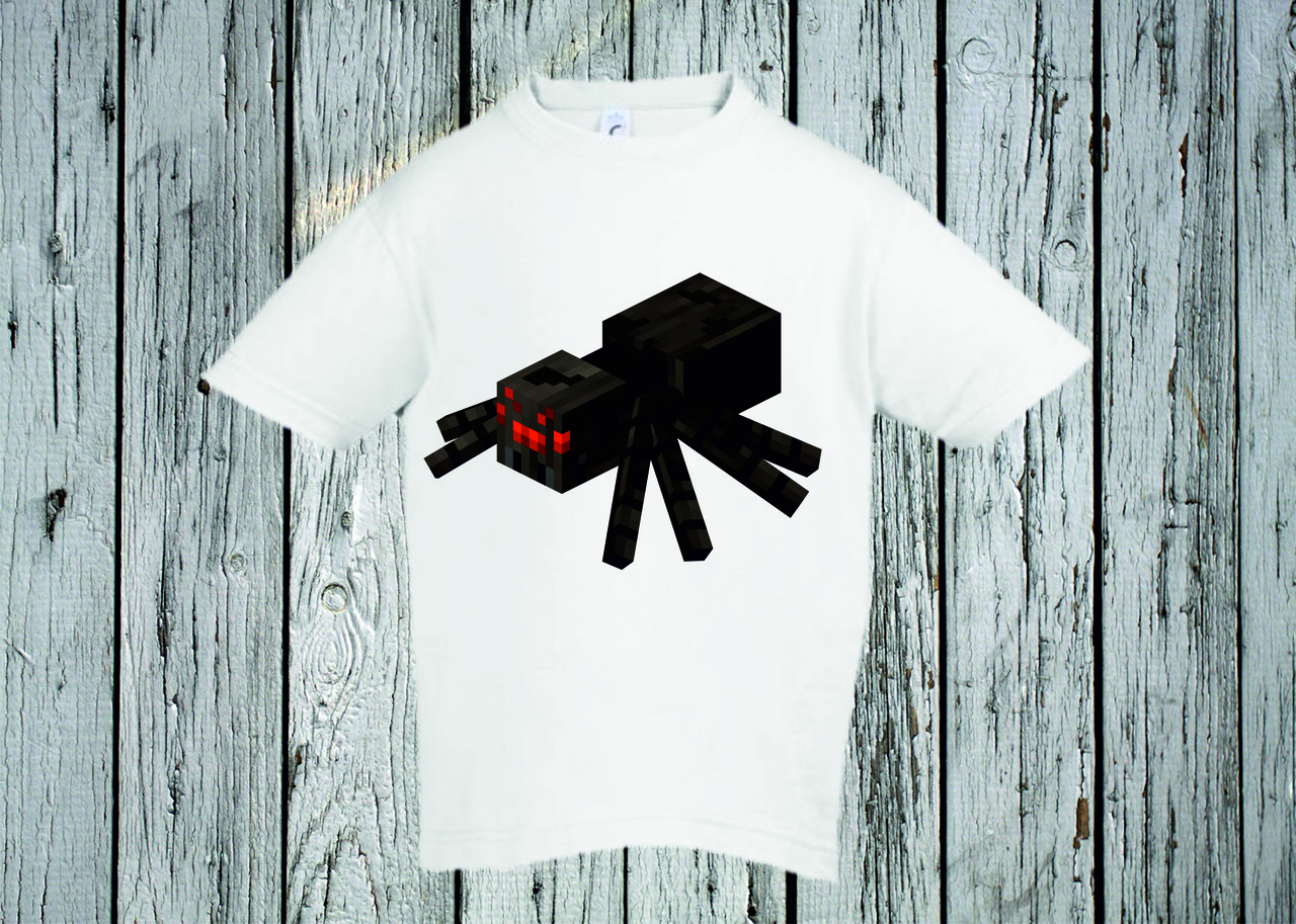 Футболка дитяча з принтом Minecraft, фото 1
