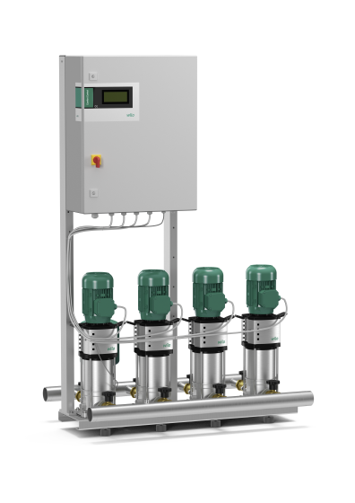 Високоефективна установка водопостачання Wilo-Comfort CO-/COR-Helix V.../CC , WILO (Німеччина)
