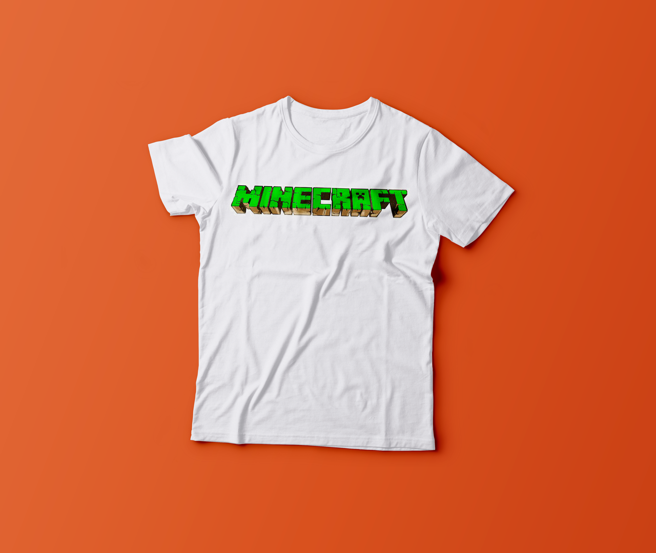 Футболка дитяча з принтом Minecraft