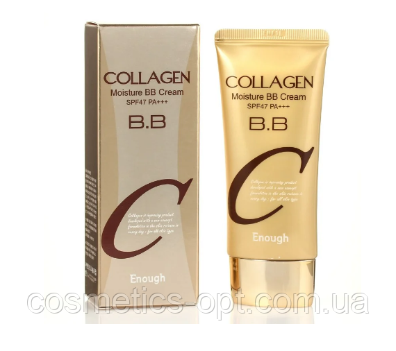 Зволожувальний ВВ-крем Enough Collagen Moisture BB Cream SPF47 PA+++ (50 g)